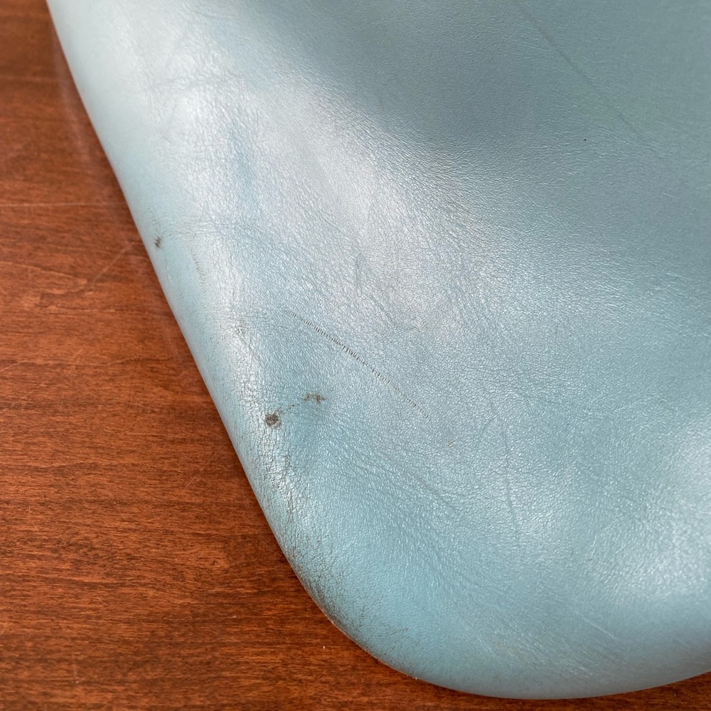 Boldrini Baby Blue Leather shoulder bag - Picture 8 of 12
